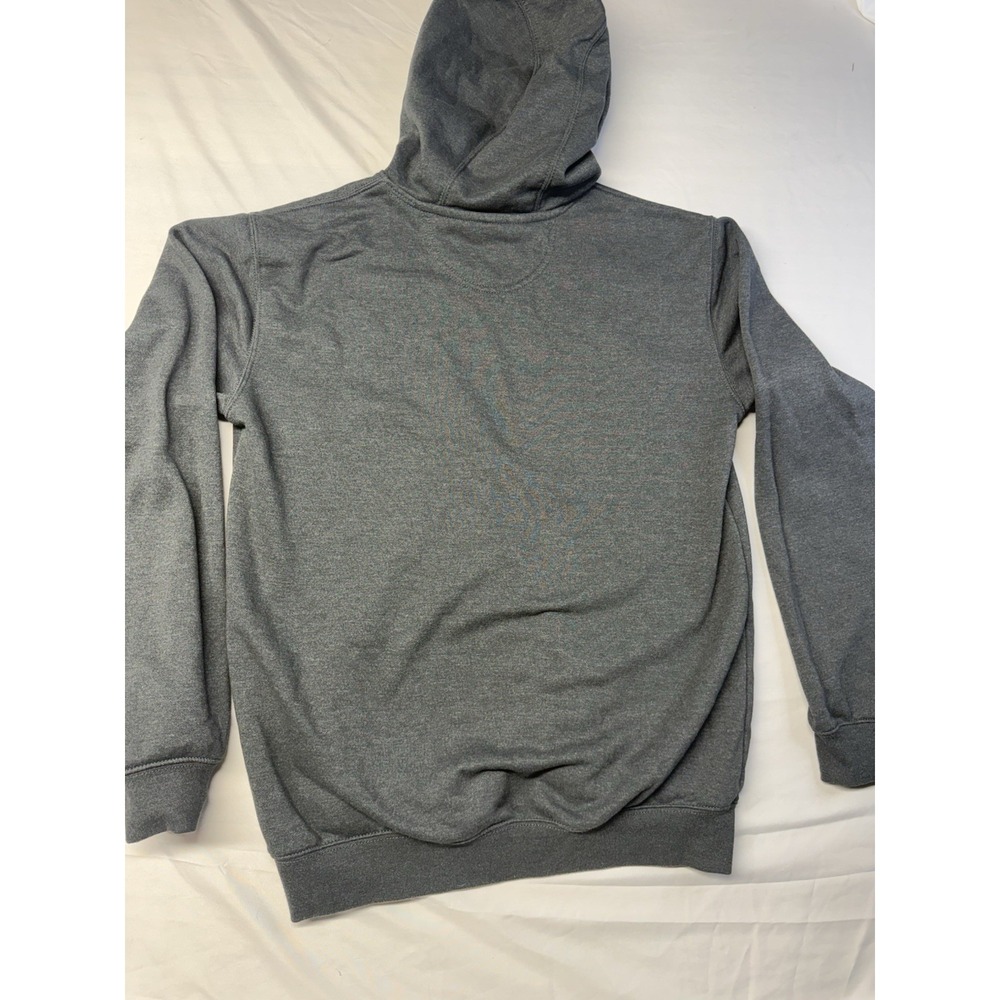 Carhartt Men's Rain Defender Mid 1889 Graphic Sweatshirt Hoodie Gray SMALL - Picture 7 of 10